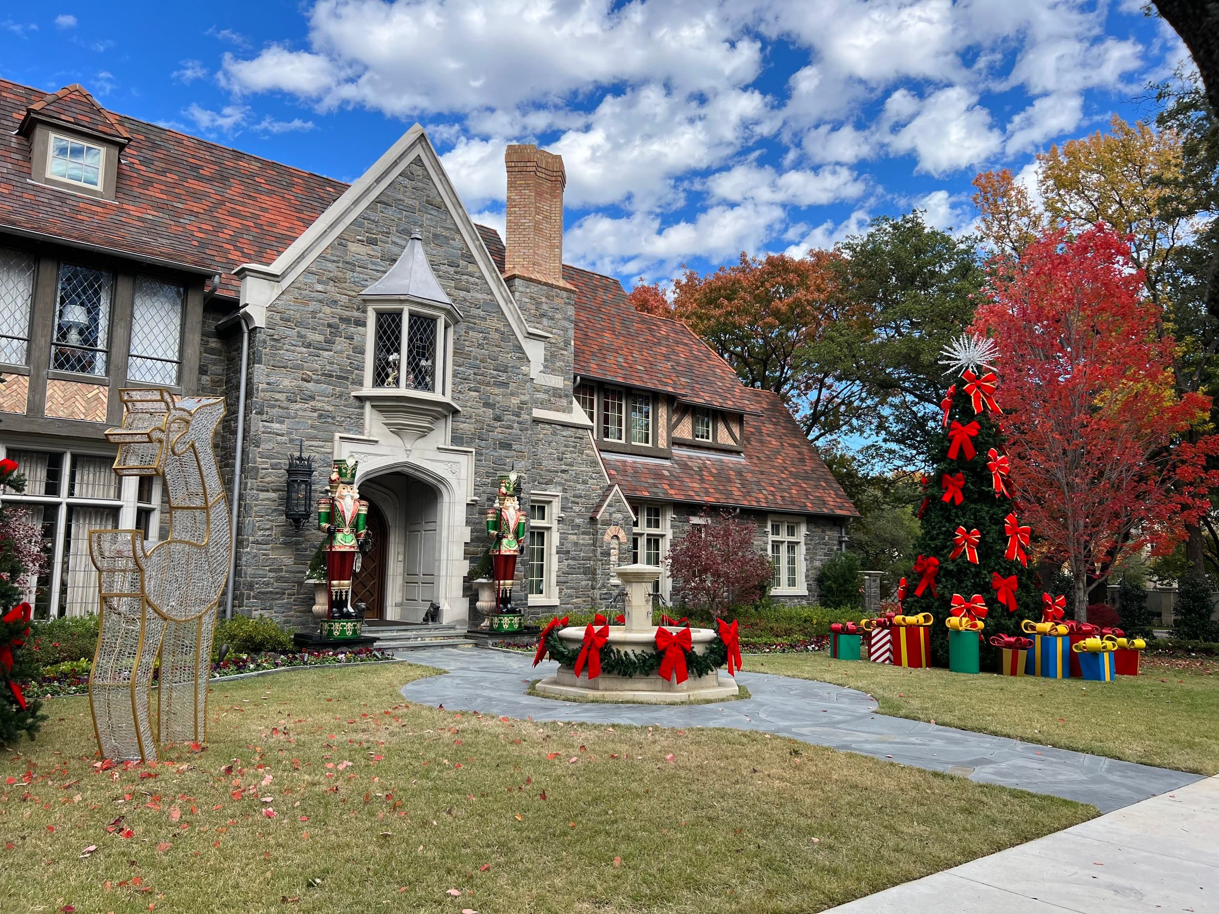 Finished Rhinehart Co. stone masonry